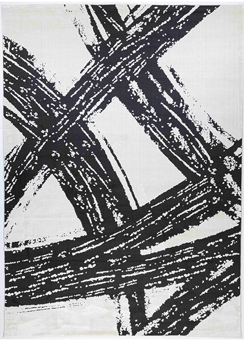 Tapete Moderno Neutro con Diseño Abstracto en Gris Oscuro