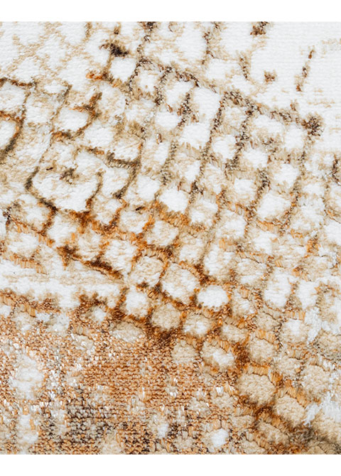 Tapete Abstracto Neutro con Diseño Texturizado en Cafe