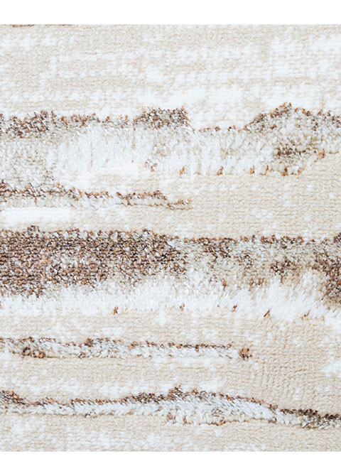 Tapete Moderno Beige con Diseño de Textura Lineal Cafe