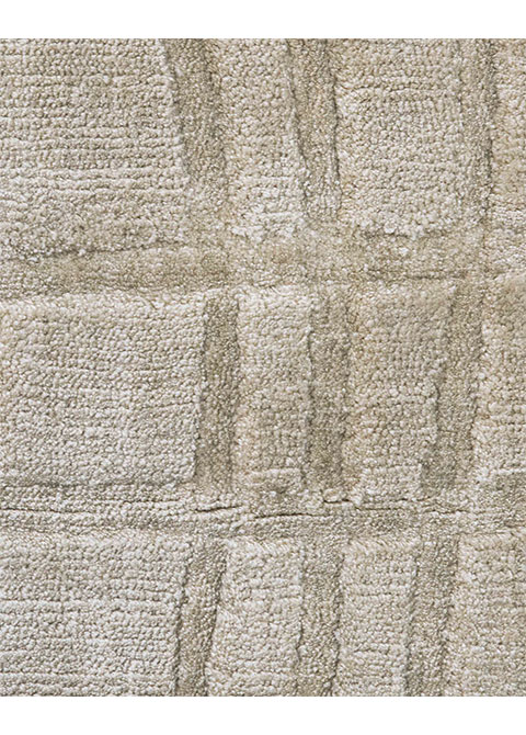 Tapete Moderno Neutro con Diseño Abstracto Geométrico