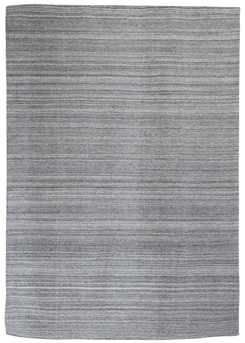 Tapete Moderno Gris con Delicado Diseño a Rayas