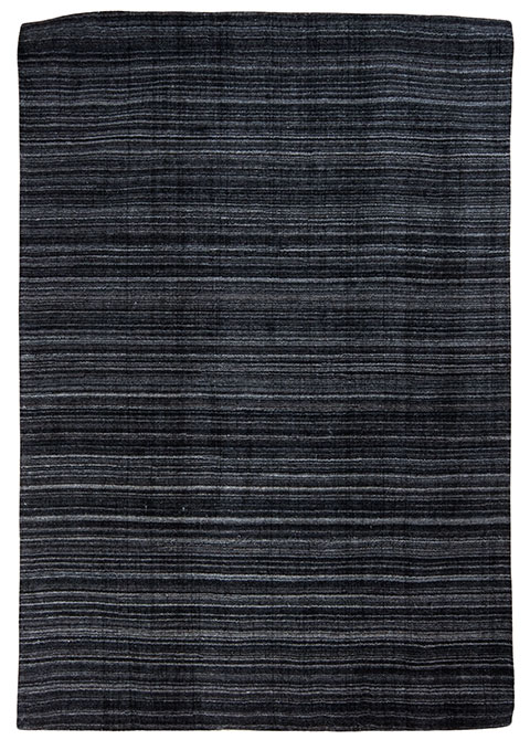 Tapete Moderno Gris Oscuro con Diseño a Rayas