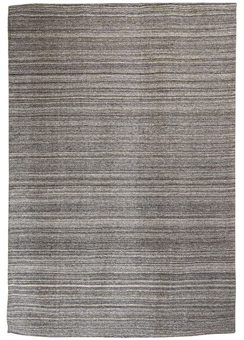 Tapete Moderno Gris con Diseño a Rayas