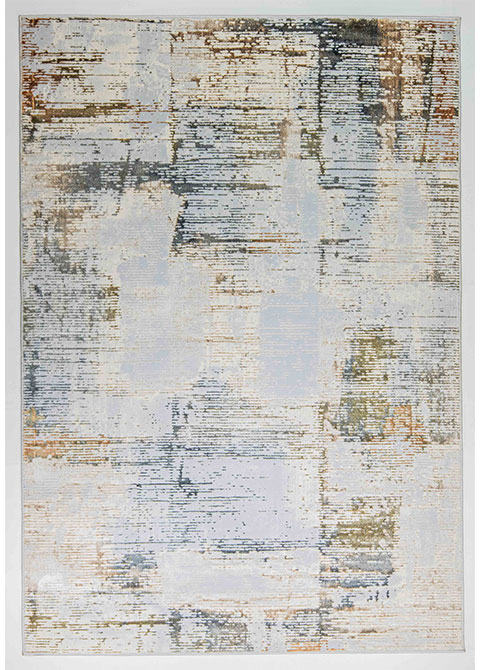 Tapete Moderno Neutro con Diseño Abstracto en Gris Oscuro