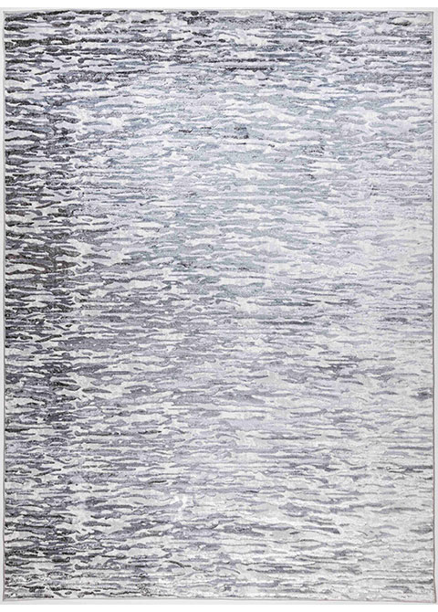 Tapete Moderno Gris con Textura Abstracta