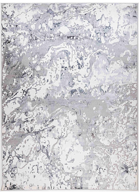 Tapete Moderno Gris con Diseño Abstracto y Textura Suave