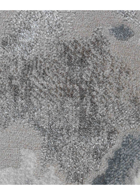 Tapete Moderno Gris con Diseño Abstracto y Textura Suave