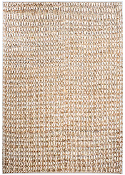 Tapete Rústico Neutro con Textura Natural Trenzada