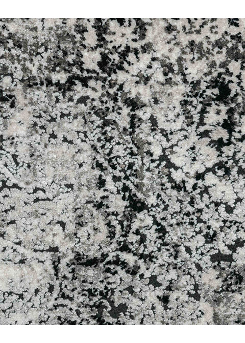 Tapete Moderno Neutro con Diseño Abstracto en Gris Oscuro