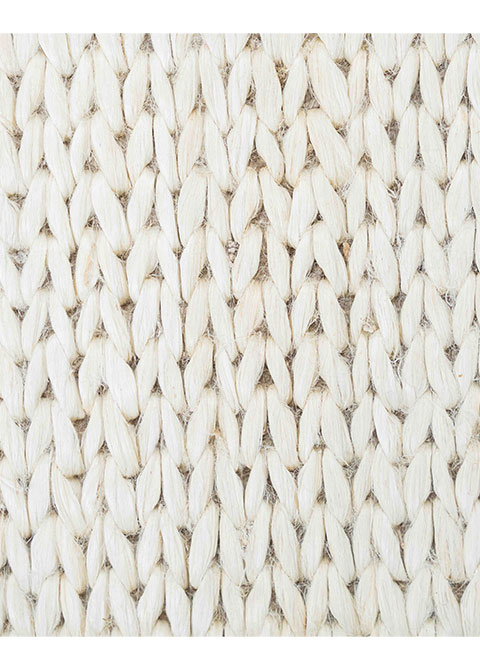 Tapete Texturizado Neutro con Tejido Trenzado