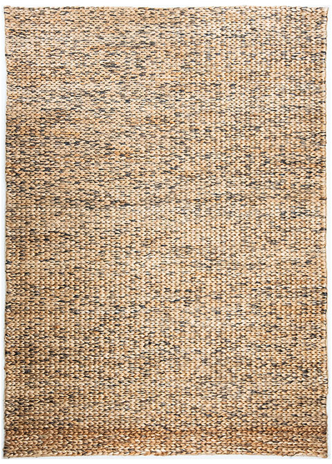 Tapete Rústico Neutro con Diseño Texturizado en Gris Oscuro