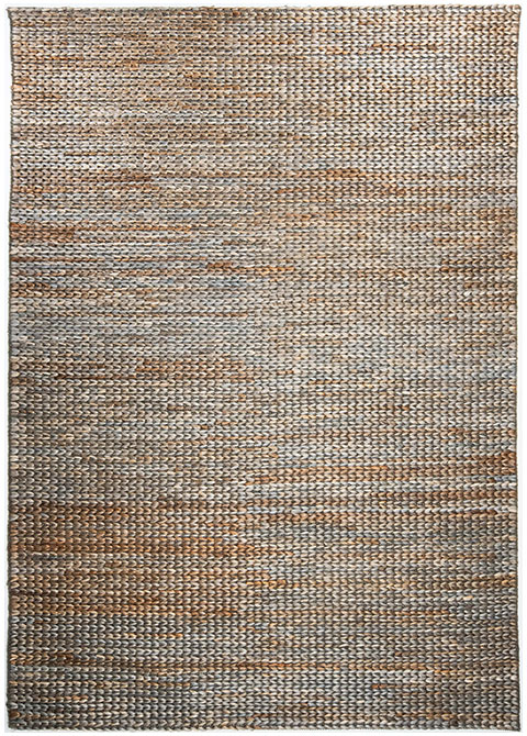 Tapete Texturizado Neutro con Diseño Tejido Artesanal