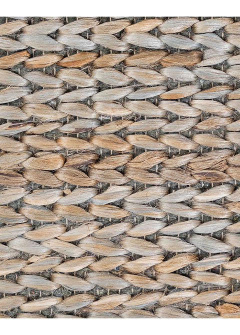 Tapete Texturizado Neutro con Diseño Tejido Artesanal