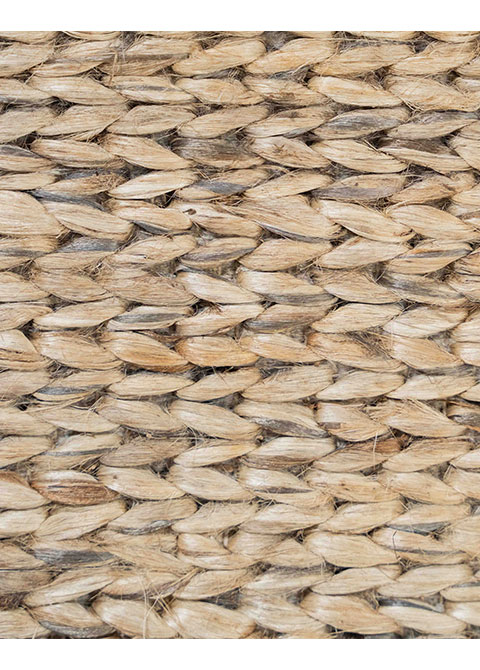 Tapete Rústico Neutro con Textura Trenzada Natural