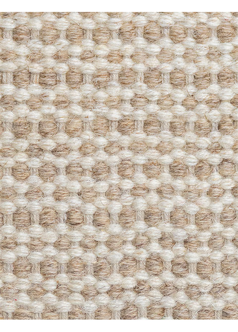 Tapete Texturizado Neutro con Diseño de Tejido Plano