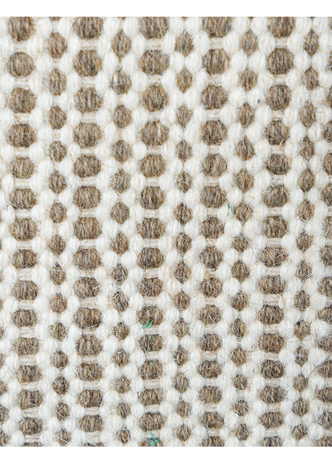 Tapete Texturizado Neutro con Diseño de Tejido Plano