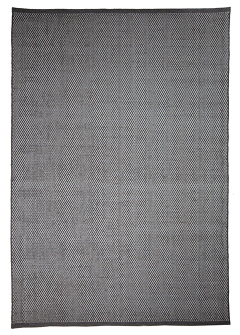 Tapete Moderno Gris con Diseño Geométrico en Gris Oscuro