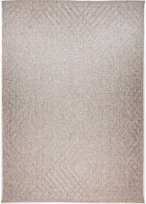 Tapete Moderno Neutro con Diseño Geométrico en Relieve