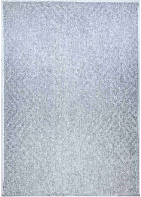 Tapete Moderno Gris con Diseño Geométrico en Gris Oscuro