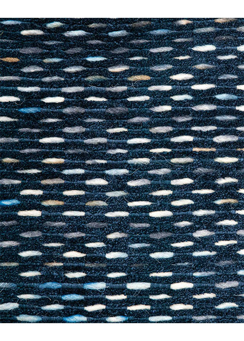 Tapete Moderno Azul con Textura Tejida para un Ambiente Acogedor