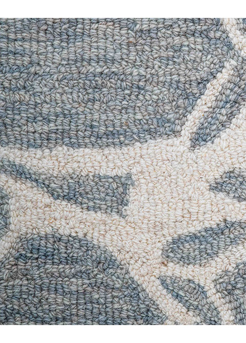 Tapete Moderno Gris con Diseño Abstracto en Neutro