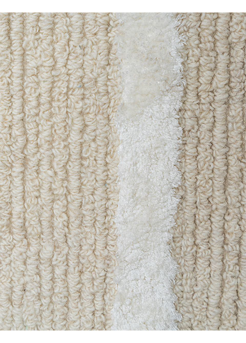 Tapete Moderno Neutro con Diseño Geométrico Texturizado