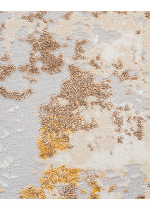 Tapete Abstracto Neutro con Pinceladas en Café y Gris Oscuro