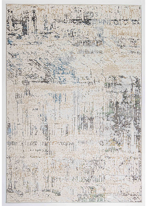 Tapete Moderno Neutro con Diseño Abstracto en Gris Oscuro