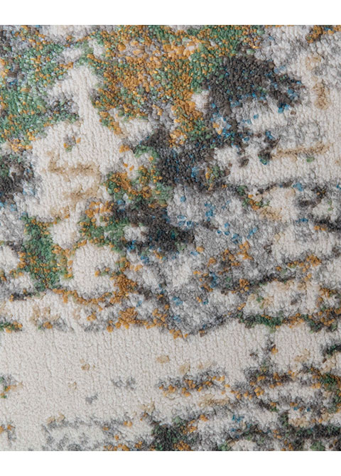 Tapete Moderno Neutro con Diseño Abstracto en Gris Oscuro